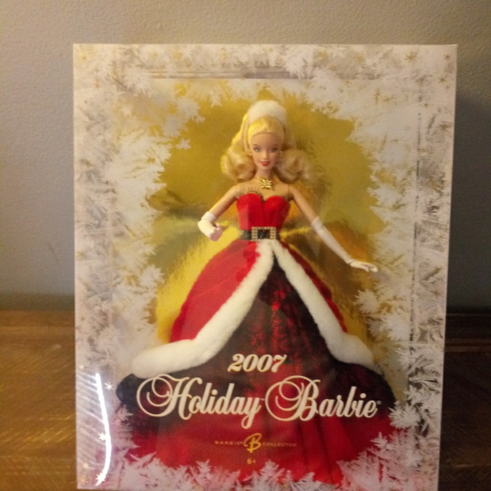 2007 holiday barbie never opened perfect condition